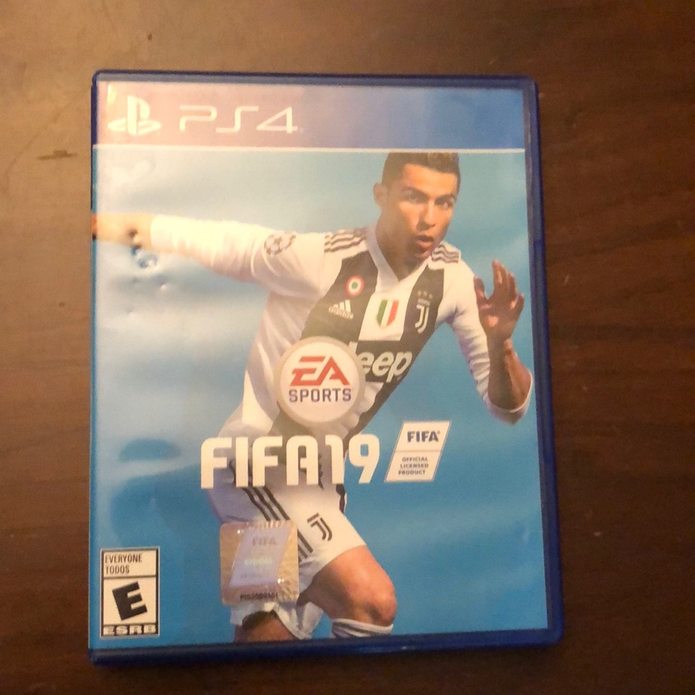 PS4 FIFA 19 video game